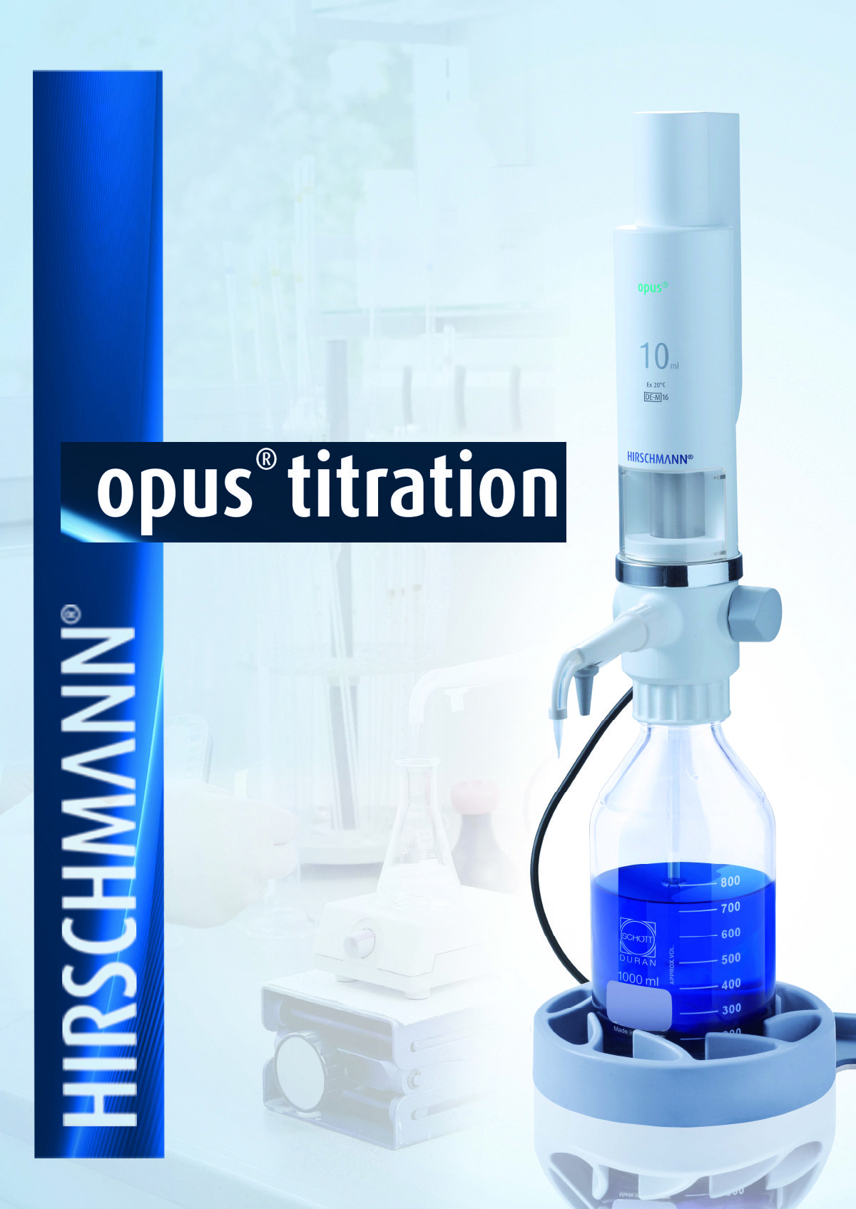 HIRSCHMANN opus® Dijital Büret 